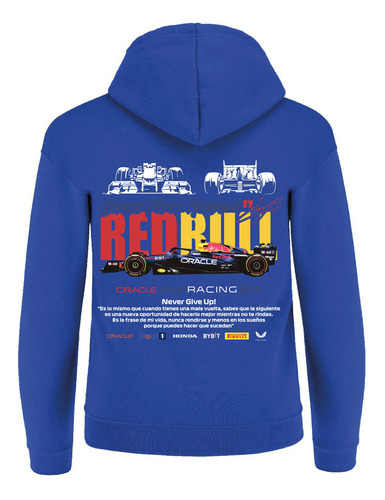 Sudadera Checo Pérez Escudería Racing Red Bull F1