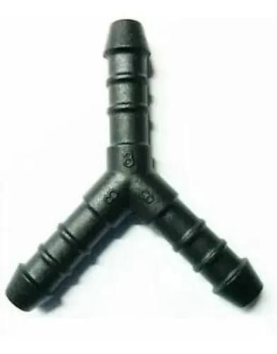 Yee Para Gas 3/8 Galvanizada