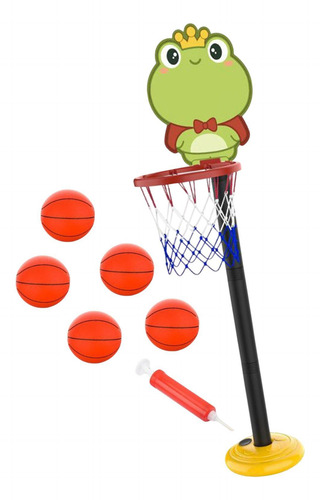 Juego De Aro De Baloncesto Para Niños, Cesta De Verde