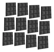 Comprar Paneles Acústicos De 12 Piezas, Paneles De Pared Negro
