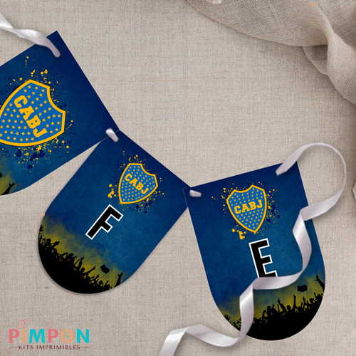 Kit Imprimible Club Atletico Boca Juniors - Personalizado