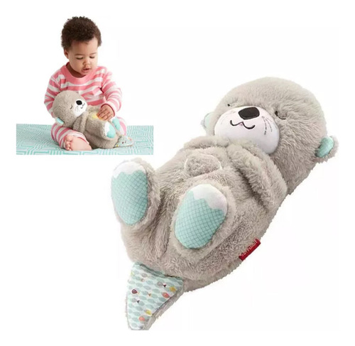 Fisher-price Nutria De Peluche, Con Sonido Y Luces, 30 Cm