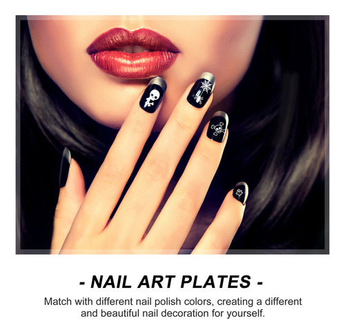 Plantilla De Estampado De Uñas Nail Art Stamper Para Uñas, 6