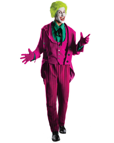 Disfraz De Joker Clásico Halloween Para Adultos Talla