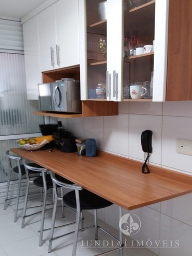 Vendo Ótimo Apto. No Garden Place, Jardim Bonfiglioli Em Jundiaí, 92 M², Três Dormitórios, Uma Suíte, Ampla Sala Dois Ambientes E Sacada, Duas Vagas, Lazer Total, 100 Metroa Da Av - Ap00044 - 2517672