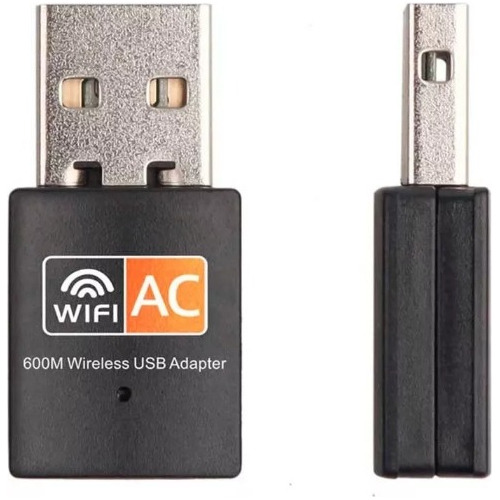 Adaptador Wifi Usb Ac Doble Banda 600m Dual 2.4 Y 5 Ghz 