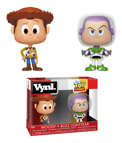 Set De 2 Figuras Funko De Vinilo Toy Story, Con Woody Y