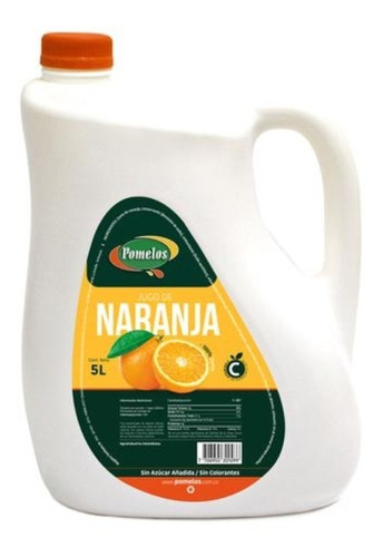 Pomelos Jugo De Naranja 5 L / 1.3 Gal