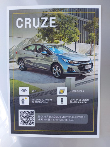 Imagen 10 de 11 de Chevrolet Cruze 4p 1.4t Ltz At