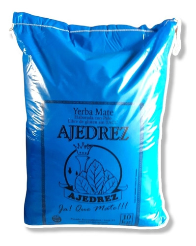 Yerba Mate Ajedrez Molienda Tradicional Agroecológica X10kg