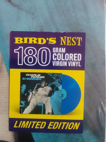 Charlie Parker (miles Davis) In Sweden Vinilo Azul