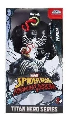 Imagen 1 de 4 de Juguete Figura Venom Marvel Spiderman  Muñeco Hombre Araña