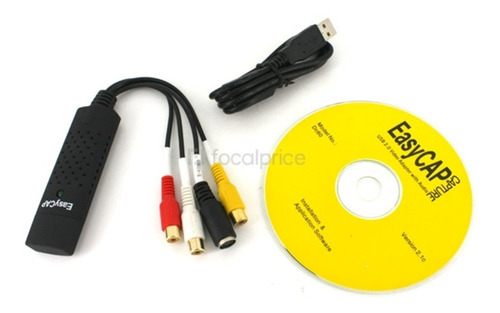 Grabador Adaptador Usb Dvr Cctv Rca Captura Video Audio Xbox