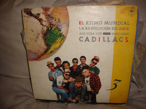 Vinilo Fabulosos Cadillacs El Ritmo Mundial 3 Rn1