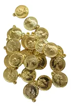 Comprar 50 Monedas 20mm Plástico Ccb Dorado Armado Bijou Danza Arabe