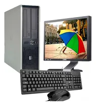 Comprar Cpu Hp Compaq Core 2 Duo 4gb Ssd 120gb + Monitor 17