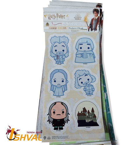 Imagen 2 de 2 de Stickers - Harry Potter - Fantasmas Chibi