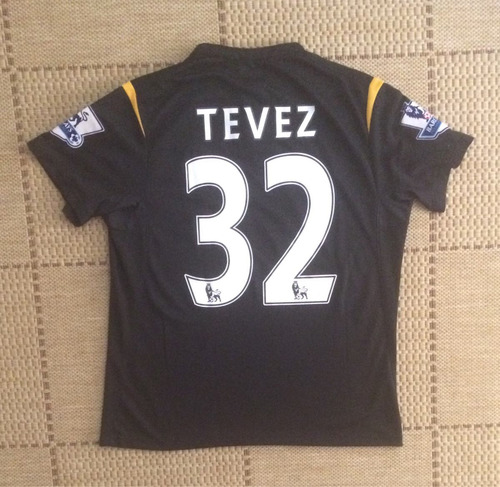 Camisa Original Manchester City 2009/2010 Away #32 Tevez