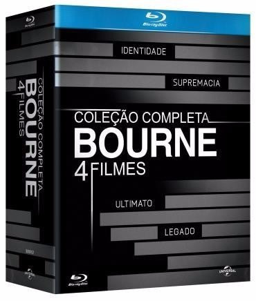 Blu-ray - Coleção Bourne - Coleção Completa - Dublado - Hd