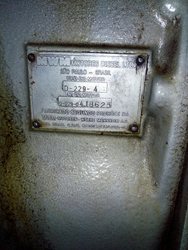 Barco De Pesca 10 Motor Mwm D229, 4c