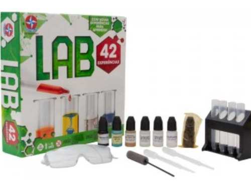 Jogo Lab 42 Experiências - Kit De Experiências - Estrela