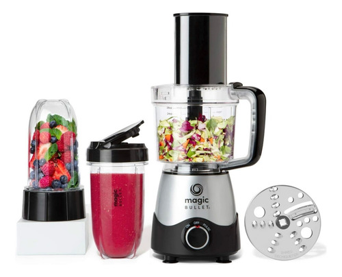 Magic Bullet Procesador Alimentos Kitchen Expréss Sin Caja Plateado