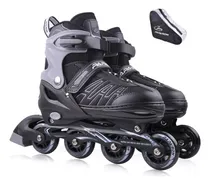 Comprar Rollers Fitness Patines Profesional Extensibles 32-42 +bolso