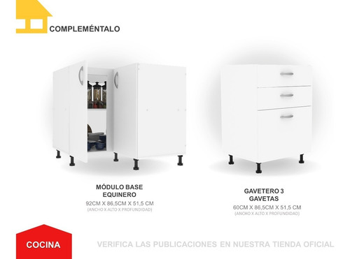 Imagen 6 de 7 de Módulo Aéreo Esquinero Casalista® Cocina