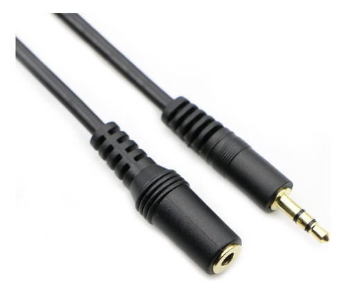 Cable De Audio Alargador Auxiliar Hembra 3.5mm 5 Metros