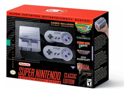Super Nintendo Classic Edition Con 21 Juegos Snes Mini
