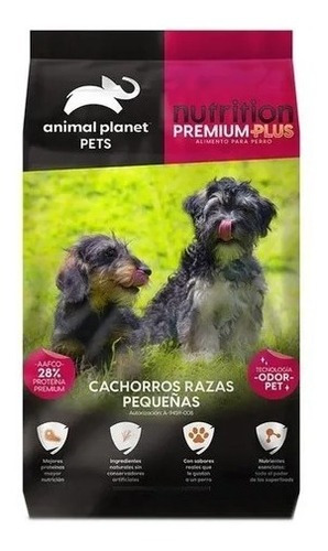 Alimento Animal Planet Nutrition Premium Plus para Perro Cachorro Razas Pequeñas 8 kg