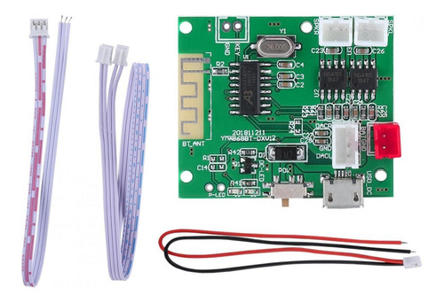 Bluetooth 5.0 2*5w Amplificador De La Junta Auxiliar De Audi