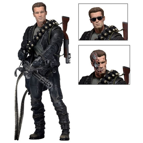 Terminator 2 Judgnent Day T-800. Neca Figura Original