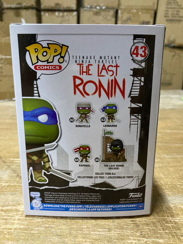 Leonardo 43 The Last Ronin Tortugas Ninja Funko Pop! Nuevo