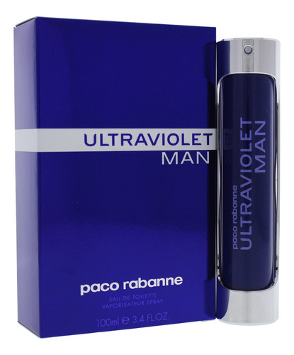 Eau De Toilette Ultravioleta Paco Rabanne, 100 Ml, Para Mi P