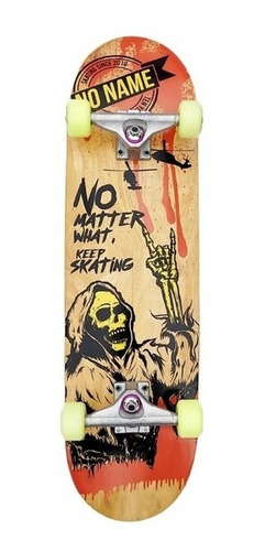 Skate Completo No Name Profesional Northeast Maple 8,25'' 