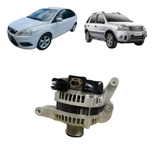 Alternador Compativel Com Ford Focus Ecosport 2.0 Duratec