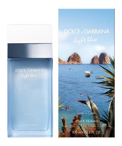 Light Blue Love In Capri, Dolce Gabbana. Original, Sellado.