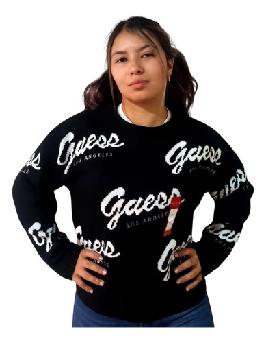 Sweater Guess Mujer Algodón/poliéster Adultos