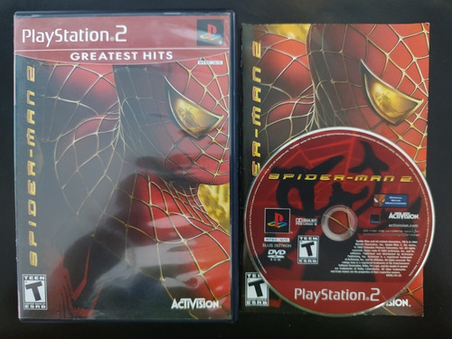 Spiderman 2 Ps2 Playstation 2 Original Físico Completo 