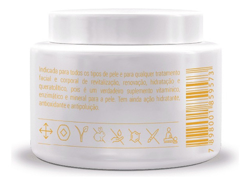 Máscara Biovitamínica 180 G Todo Tipo De Pele
