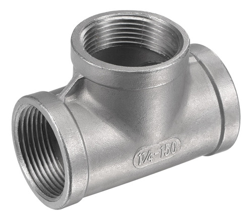 L Tee 1-1 4 Npt Hembra Rosca Adaptador Manguera Acero 304