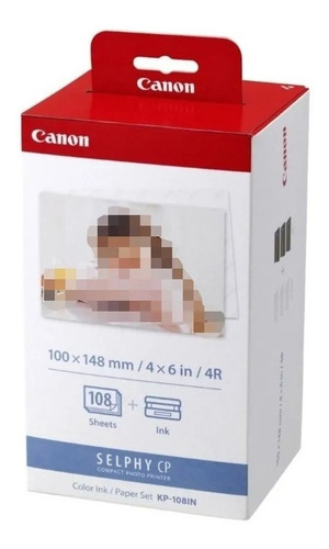 Papel Canon Selphy Kp-108