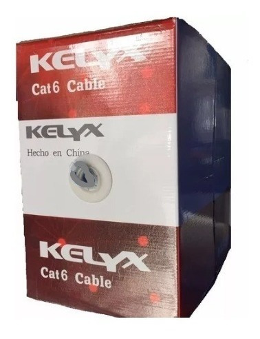Imagen 3 de 6 de Rollo Cable Red Utp Cca Categoría 6 Bobina 305 Mts Interior