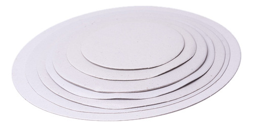 Base Disco De Carton 20cm Para Tortas X 1kg