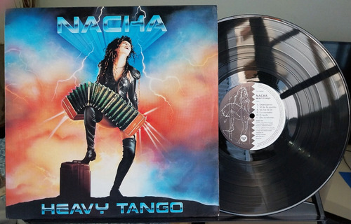 Vinilo Lp Nacha Guevara - Heavy Tango Alakran- Exc - Edfargz