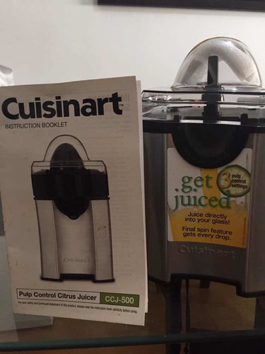 Exprimidor De Jugos Cuisinart