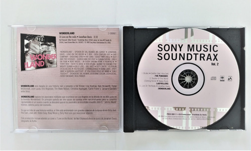 Sony Soundtrax Cd Vol. 2 Sony Soundtrax (Usado)