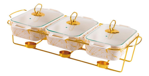 Plato De Roce Para Buffet Cacerola De Cerámica Set De