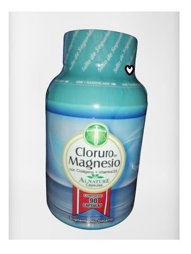 Cloruro Magnesio Con Colageno + Vitamina D3 ( 2 Unid )90 Cap